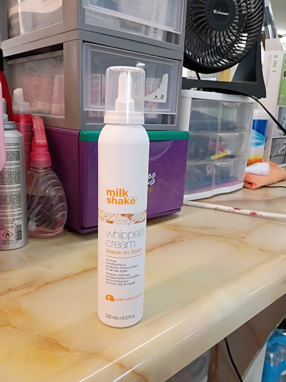 Whipped Cream Leave-In Foam – White Nourishing Foam